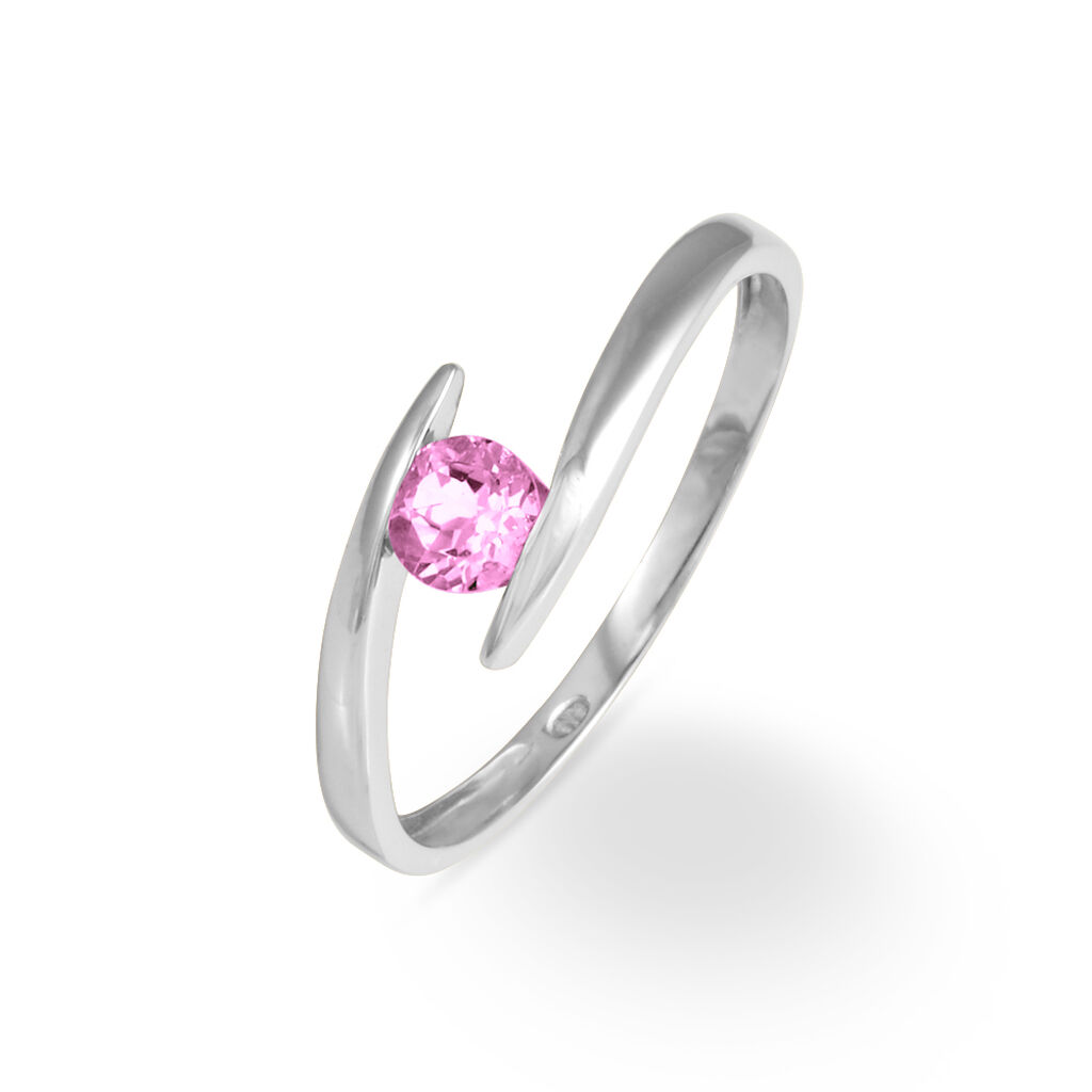 Bague Tiphaine Or Blanc Tourmaline - Spannringe Damen | OROVIVO