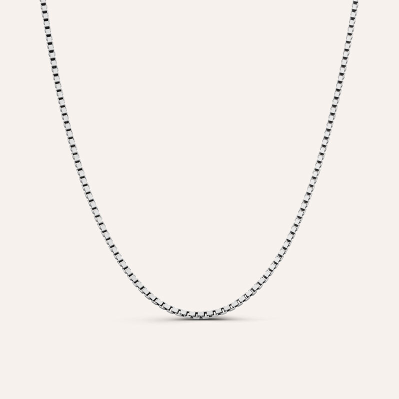 Catenina Gentleman Argento Rodiato - Spannringe Herren | OROVIVO