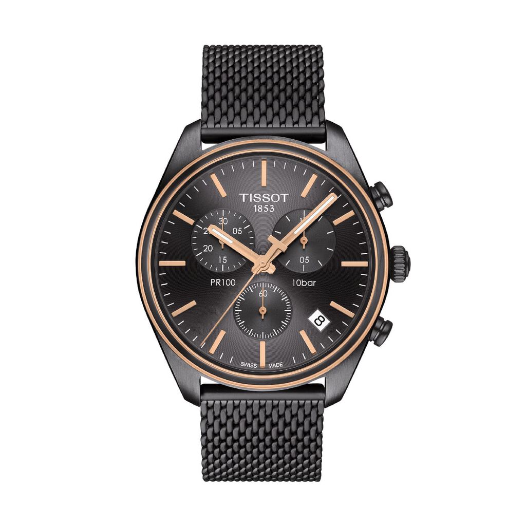 Tissot Herrenuhr PR100 Chrono T1014172306100 Quarz - Armbanduhren Herren | OROVIVO
