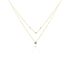 Damen Kette Gold 375 Topas Blume - Ketten mit Stein Damen | OROVIVO