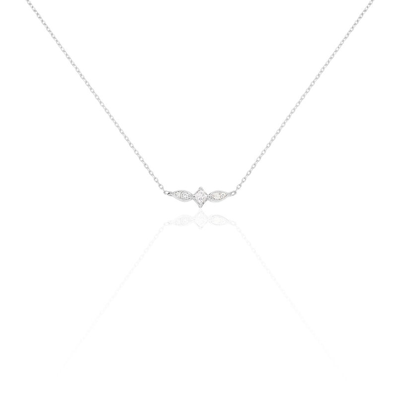 Collier Or Weiss Art Deco - Spannringe Damen | OROVIVO