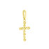 Kreuz Anhänger Gold 375 Zirkonia Daniela - Kreuzanhänger Familie | OROVIVO