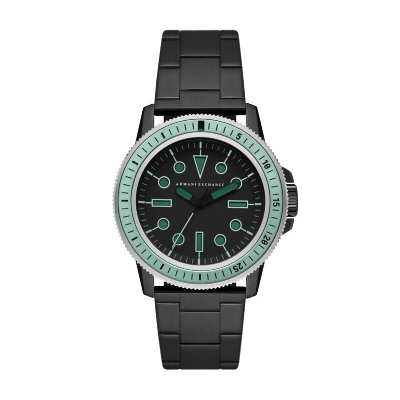 Montre Armani Exchange Leonardo Noir - Spannringe Herren | OROVIVO