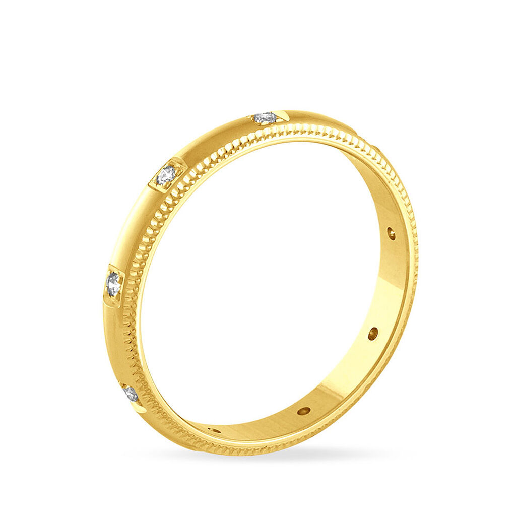 Alliance Amore Or Jaune Diamant - Spannringe Damen | OROVIVO