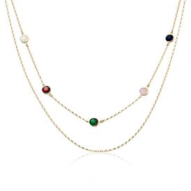 Damen Collier Silber 925 Zirkonia Multi Tatiana - Ketten mit Stein Damen | OROVIVO