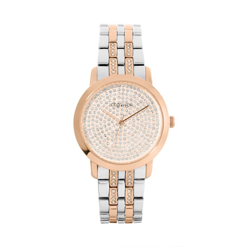 Montre Codhor Lena Argent Et Strass - Spannringe Damen | OROVIVO