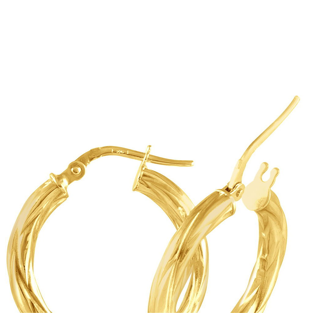 Damen Creolen Gold 375 - Creolen Damen | OROVIVO