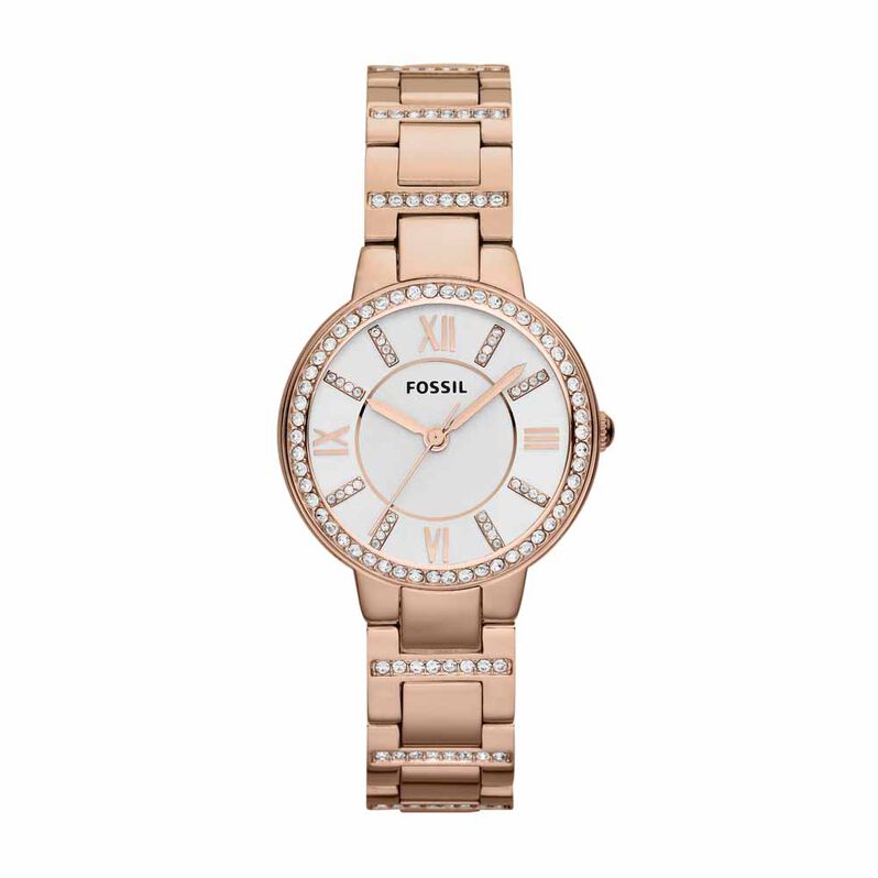Fossil Damenuhr Virginia Es3284 Quarz - Armbanduhren Damen | OROVIVO