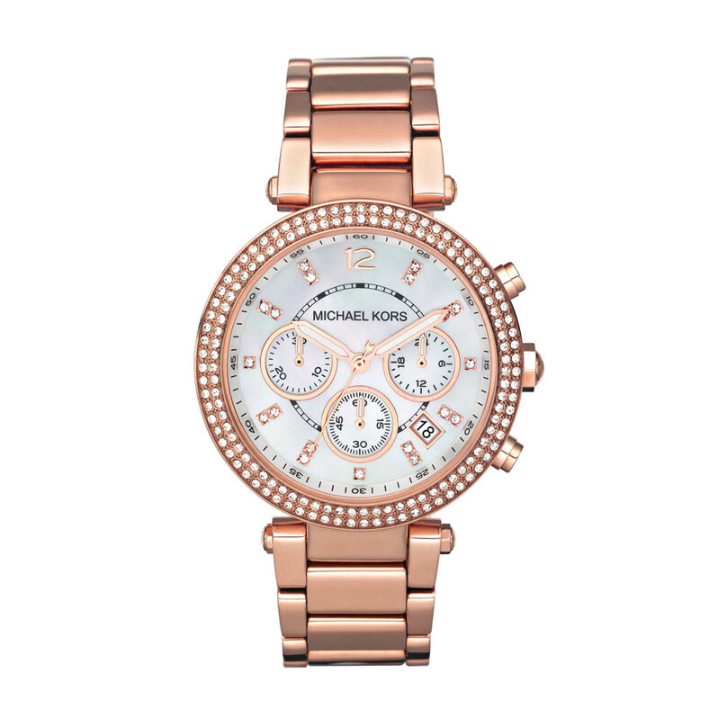 Michael Kors Damenuhr Parker Chrono Mk5491 Quarz - Armbanduhren Damen | OROVIVO