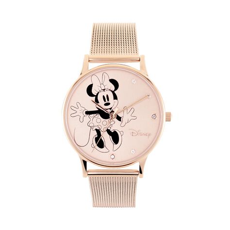 Disney Damenuhr Minnie Maus Kristalle Quarz - Armbanduhren Damen | OROVIVO