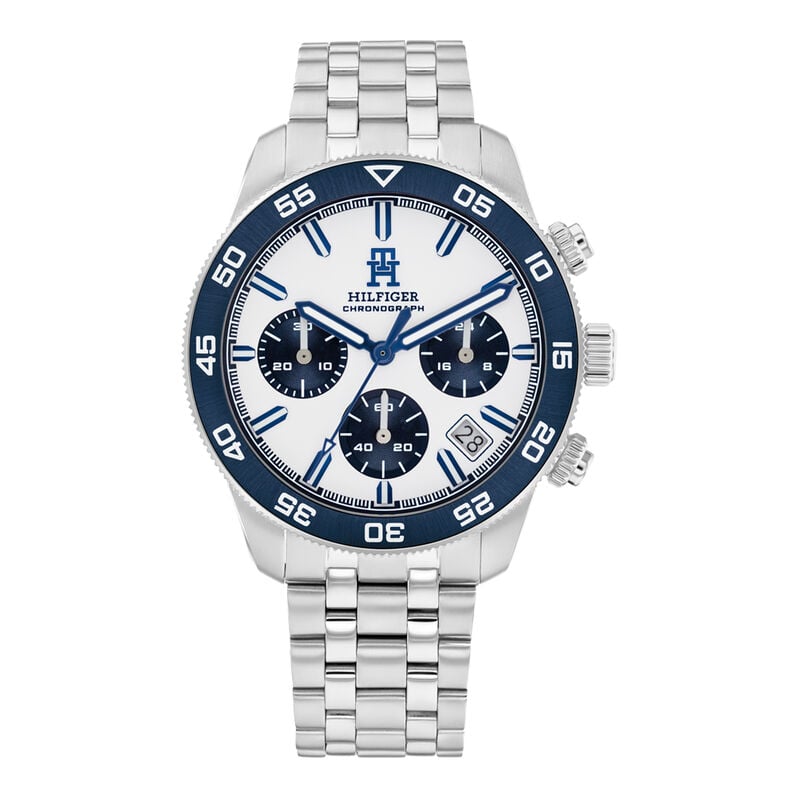 Montre Tommy Hilfiger Th85 Crono Weiss - Spannringe Herren | OROVIVO