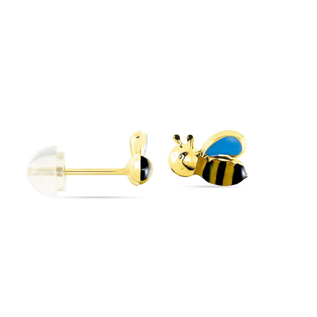 Kinder Ohrstecker Gold 375 Biene - Ohrstecker Kinder | OROVIVO