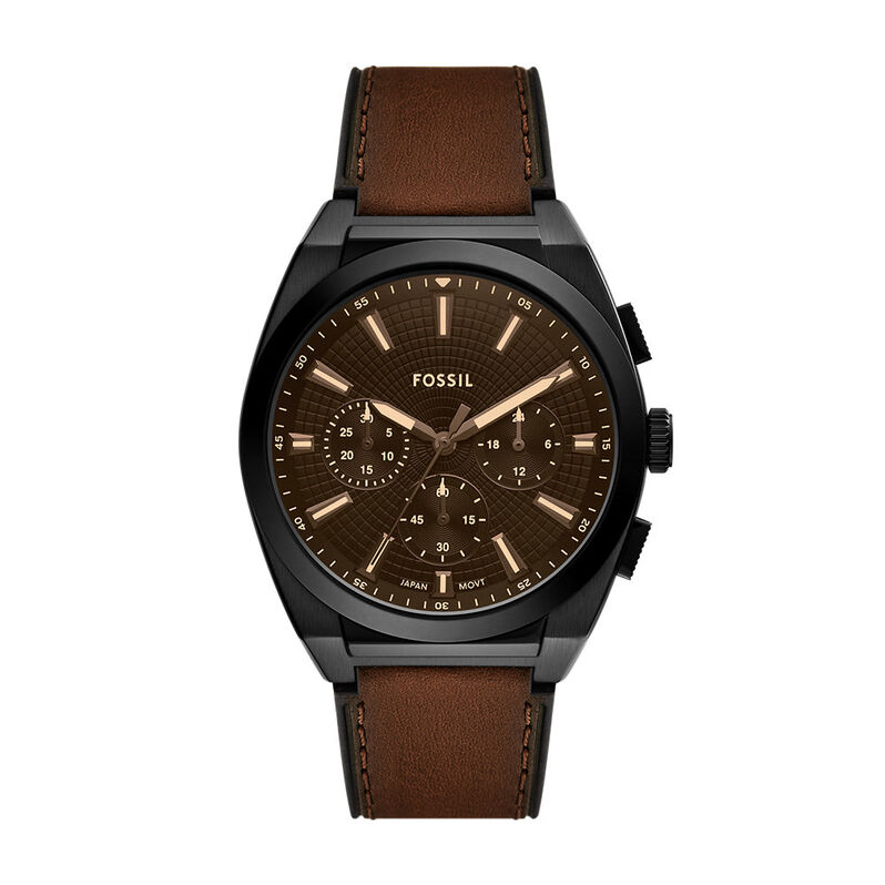 Montre Fossil Everett Noir - Armbanduhren Herren | OROVIVO