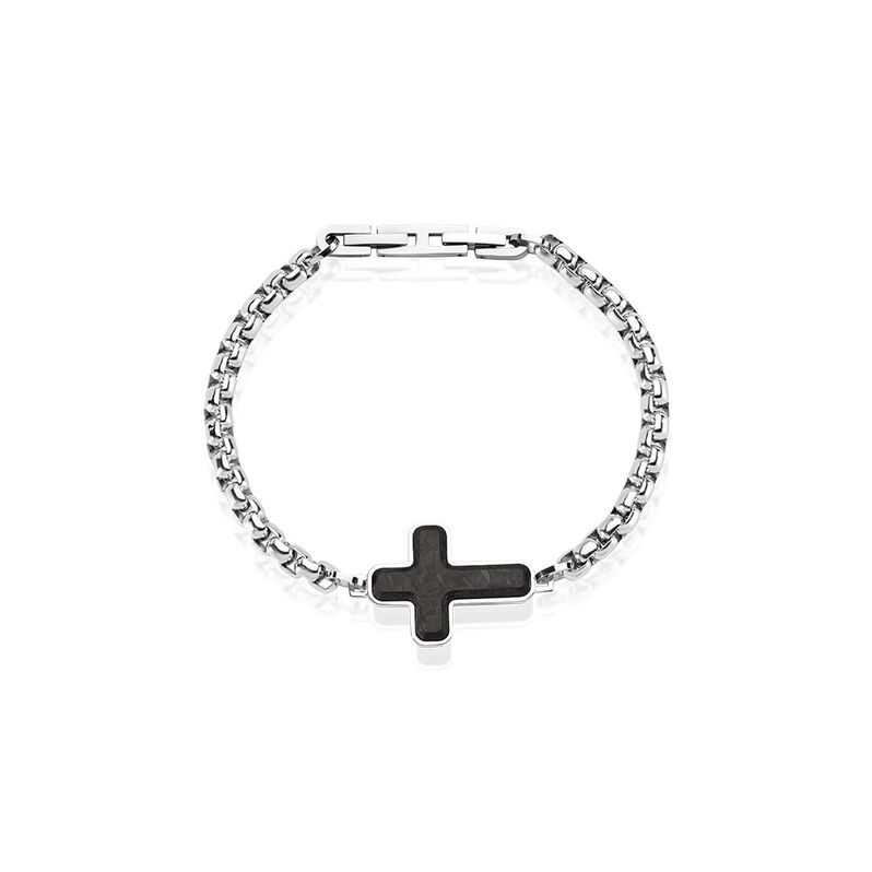 CHRISTOPH Herren Armband Edelstahl Regionalkreuz B 3,6 mm - Armbänder mit Anhänger Herren | OROVIVO