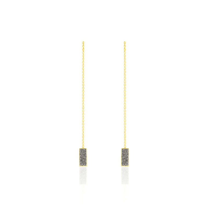 Boucles D'oreilles Or Jaune Celtina Form - Spannringe Damen | OROVIVO