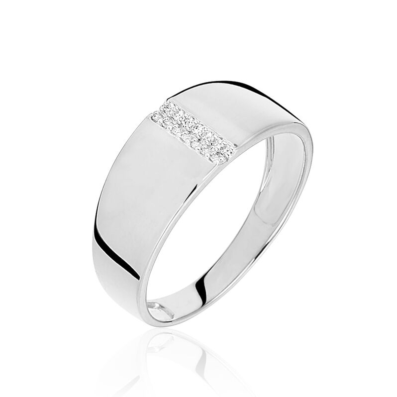 Bague Soha Or Blanc Diamant - Spannringe Damen | OROVIVO