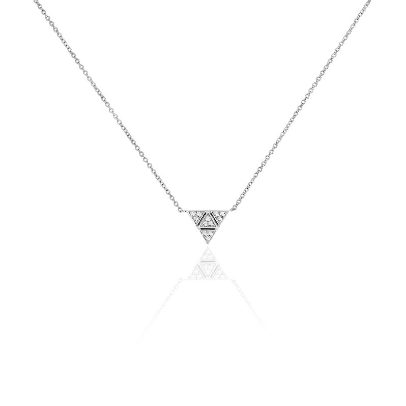 Collier Mathilde Argent Triangle - Spannringe Damen | OROVIVO