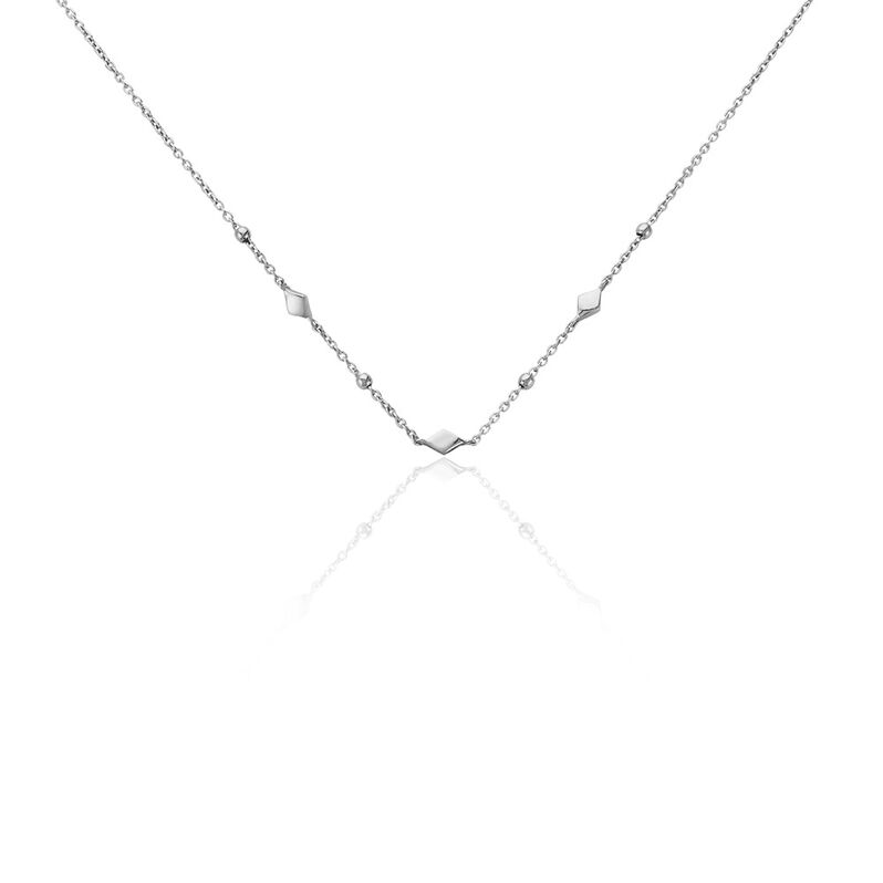 Collier Bilbao Argent Weiss - Spannringe Damen | OROVIVO