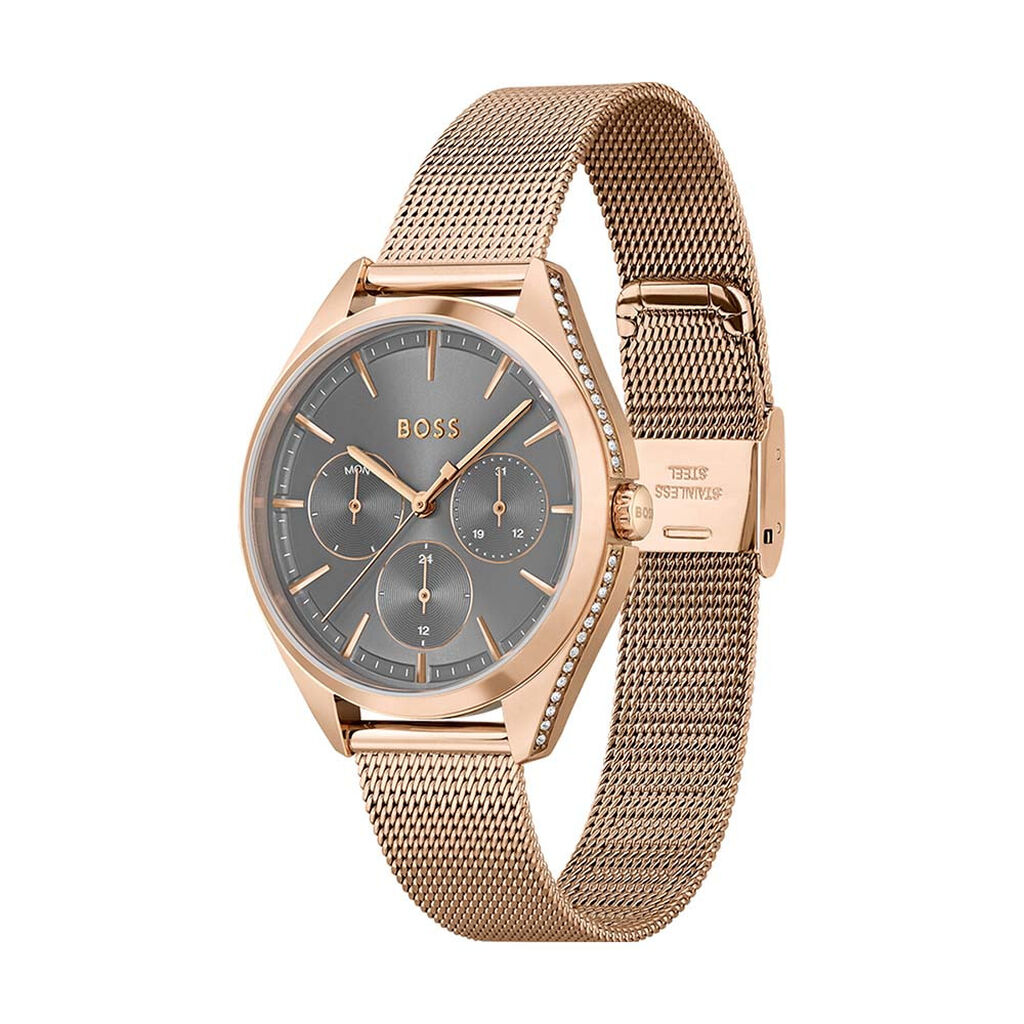 BOSS Damenuhr Saya Quarz 1502639 - Armbanduhren Damen | OROVIVO