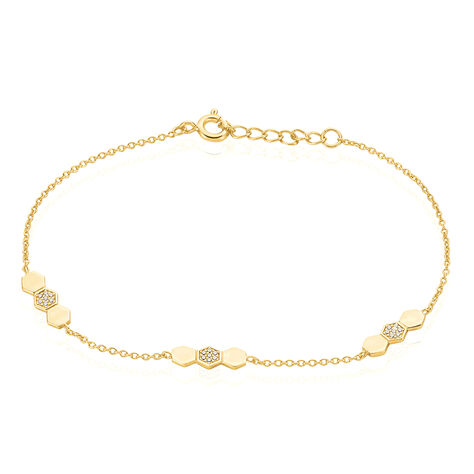 Damenarmband Silber 925 Vergoldet Zirkonia - Armbänder Damen | OROVIVO