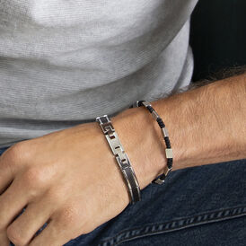 Herrenarmband Edelstahl Schwarz - Armbänder Herren | OROVIVO