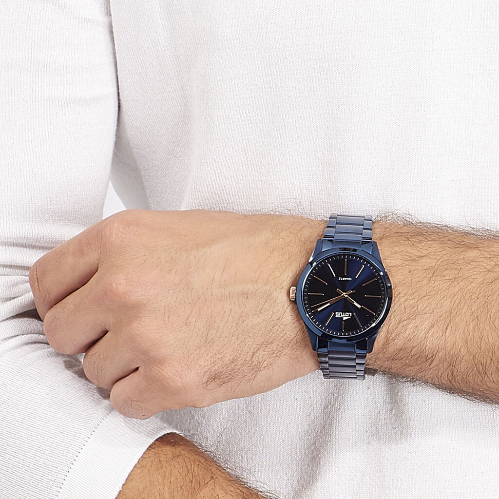 Montre Lotus Smart Casual Bleu - Spannringe Herren | OROVIVO