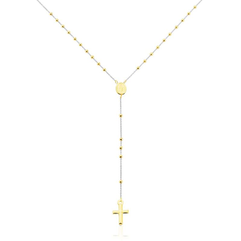 Collana Rosario in oro bicolore - Spannringe Unisex | OROVIVO