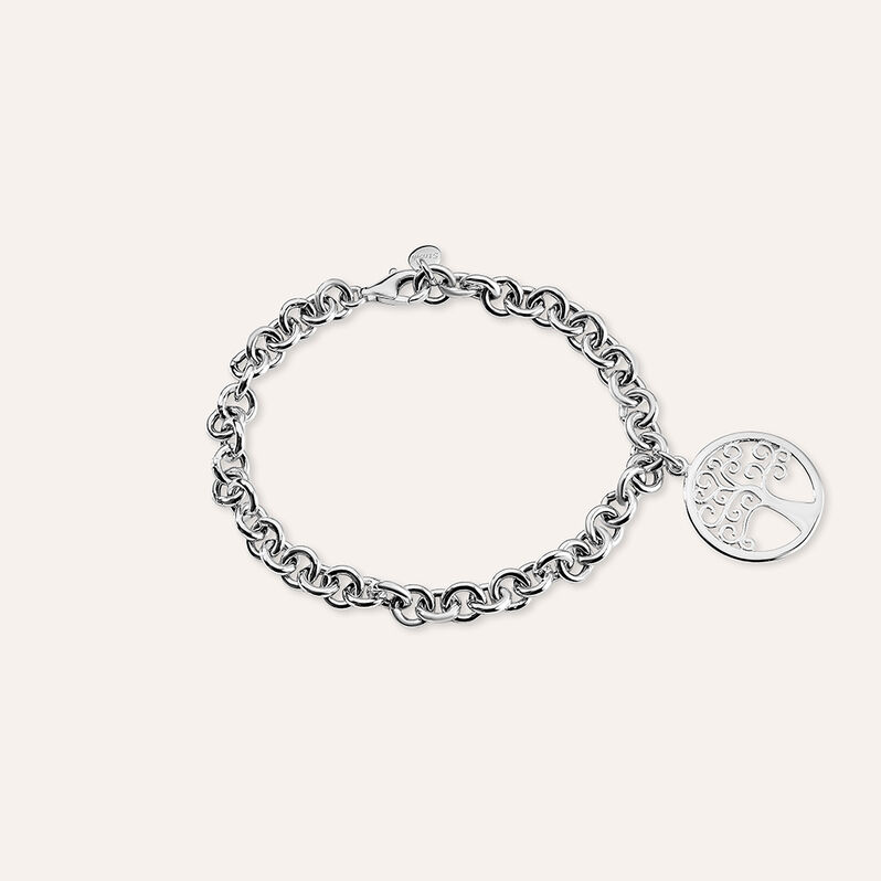 Bracciale Silver Collection Argento Rodiato - Spannringe Damen | OROVIVO