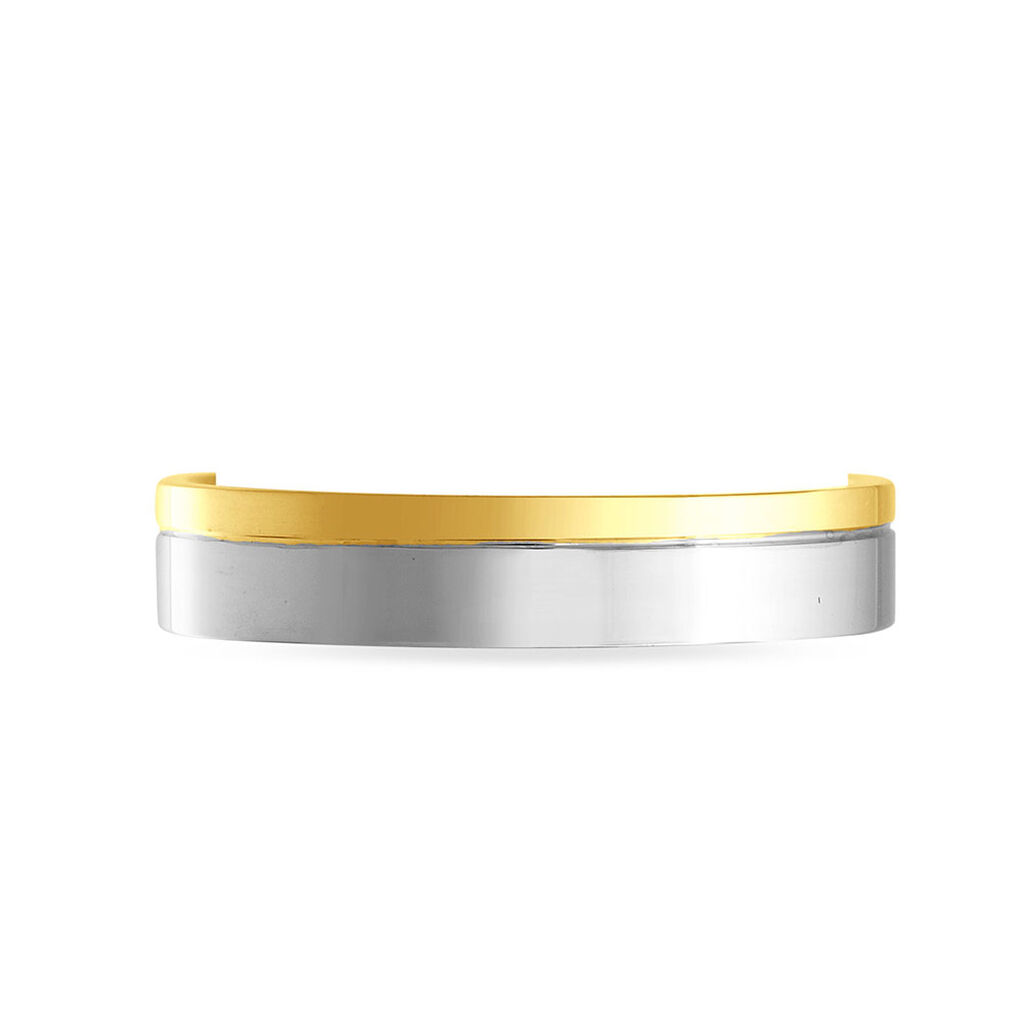 Alliance Madalena Ruban Plat Or Bicolore - Spannringe Familie | OROVIVO