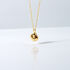 Juna Damen Collier Silber vergoldet 925 Knoten B 1,3 mm