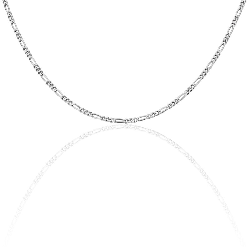 FIGARO S 2 Unisex Kette Silber 925 B 2,8 mm - Halsketten Unisex | OROVIVO