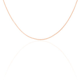 Damen Ankerkette Silber 925 Rosé Vergoldet 45cm - Ketten ohne Anhänger Damen | OROVIVO