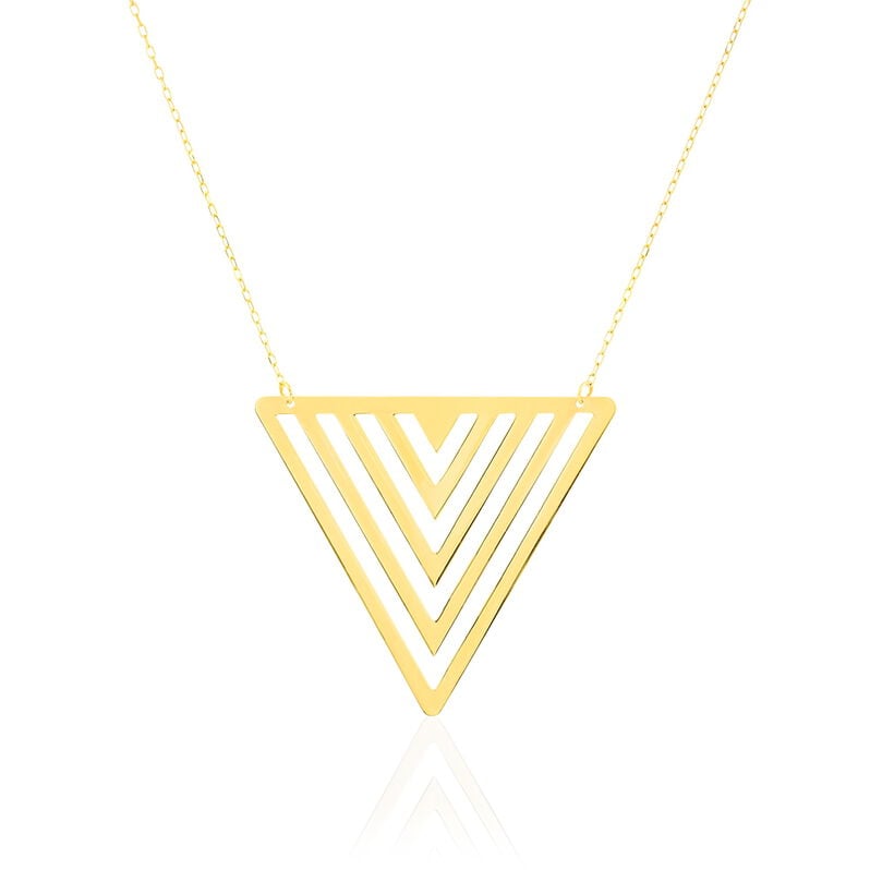 Collier Katie Or Jaune - Spannringe Damen | OROVIVO