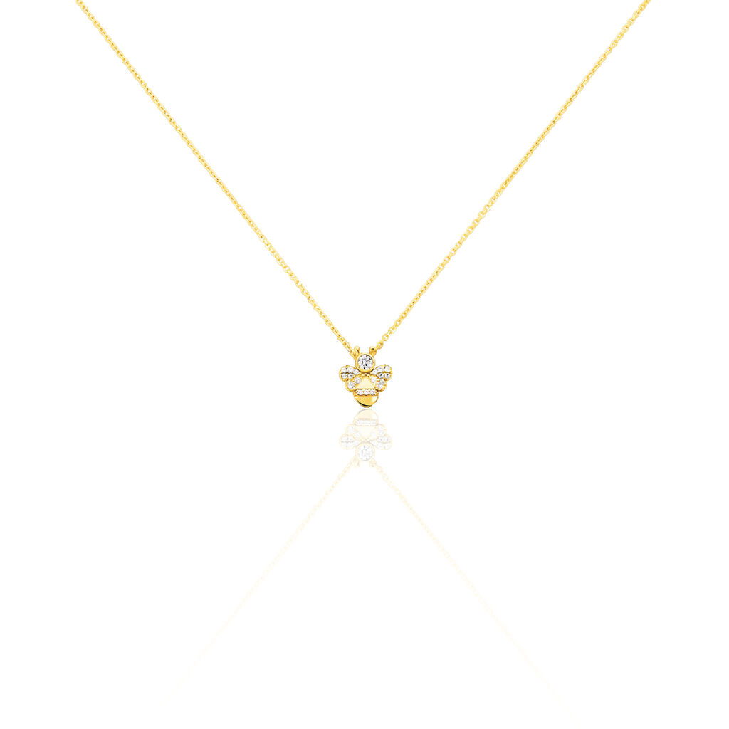 Collier Or Jaune Anabel - Spannringe Damen | OROVIVO