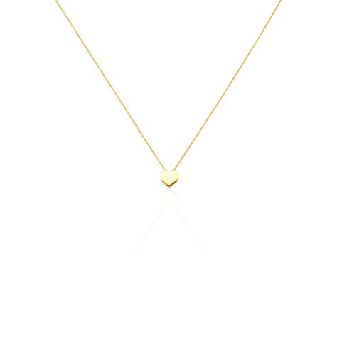 Damen Halskette Gold 375 Herz Ornamente Ankerkette Kila - Halsketten Damen | OROVIVO