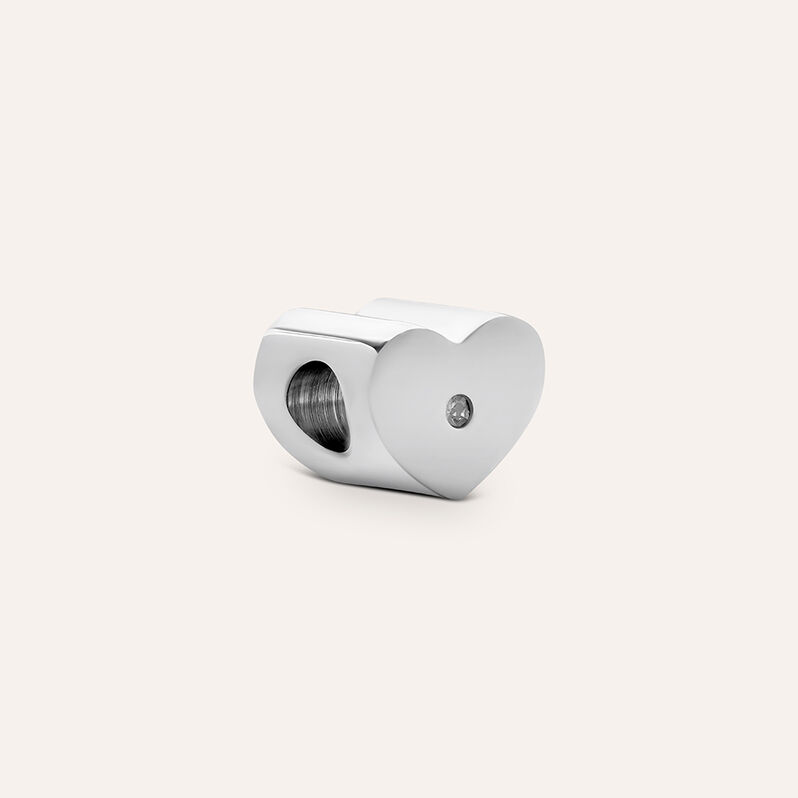 Bead Essential Code Acciaio Cristallo - Spannringe Damen | OROVIVO