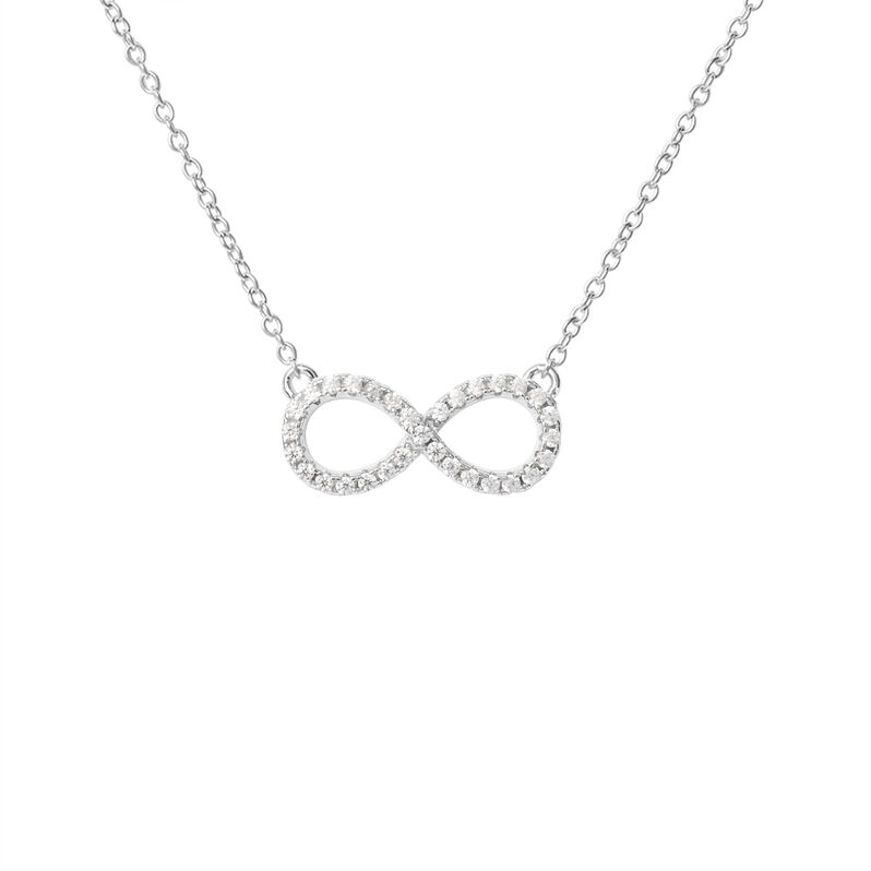 Collana Silver Moments Argento Rodiato Cubic Zirconia - Spannringe Damen | OROVIVO