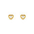 Ohrstecker Gold 375 Zirkonia Herz