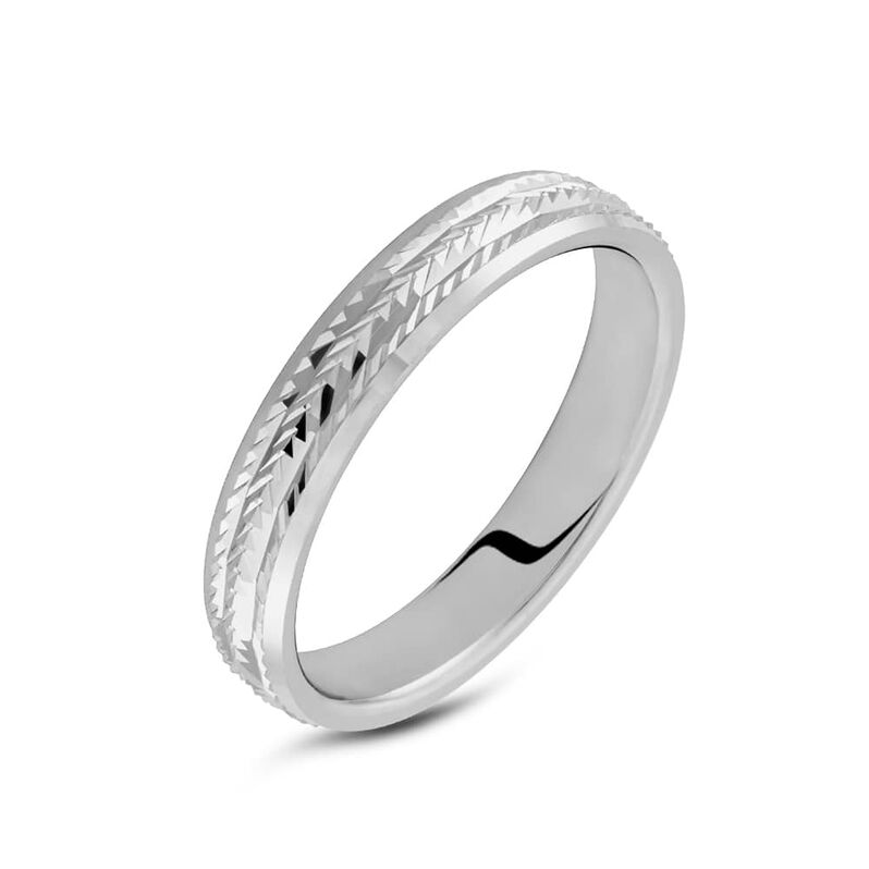 Anello Fedina Silver Collection Argento Rodiato - Spannringe Unisex | OROVIVO