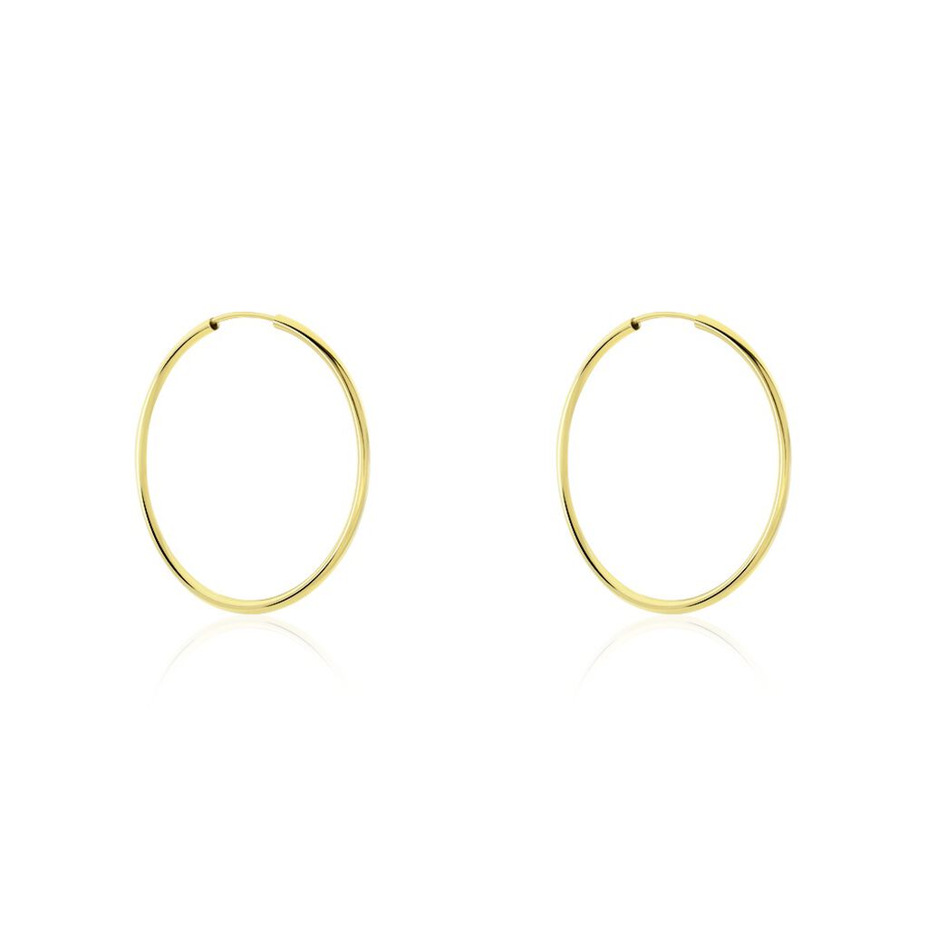 TARJA Damen Creolen Silber vergoldet 925