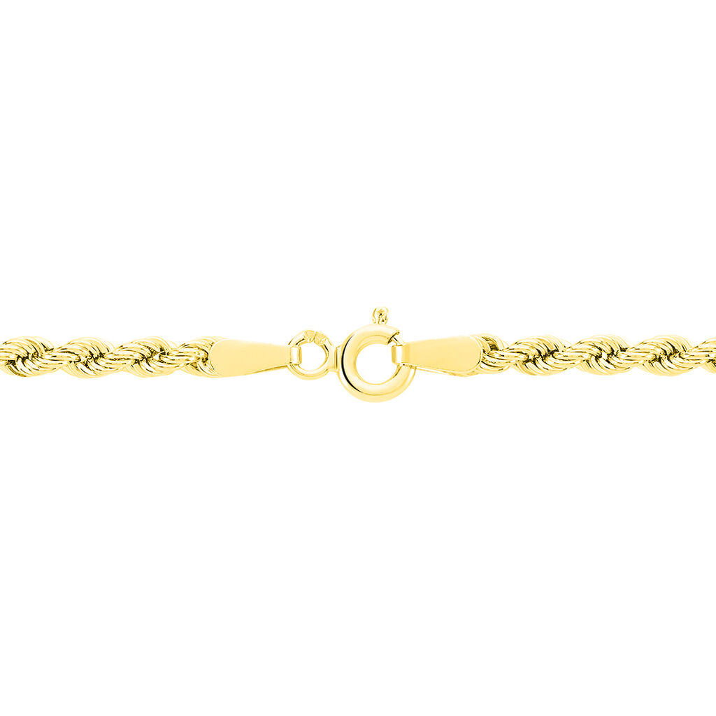 Damen Kordelkette Gold 375  - Halsketten Damen | OROVIVO