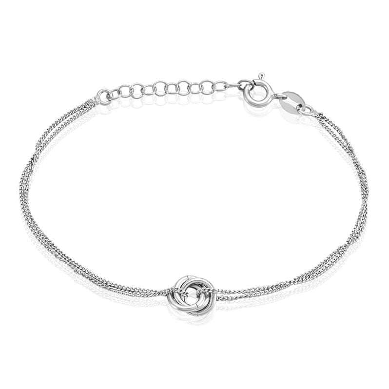 Bracelet Ariah Argent Weiss - Spannringe Damen | OROVIVO