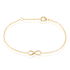 AJNA Damen Armband Vergoldet Unendlichkeit