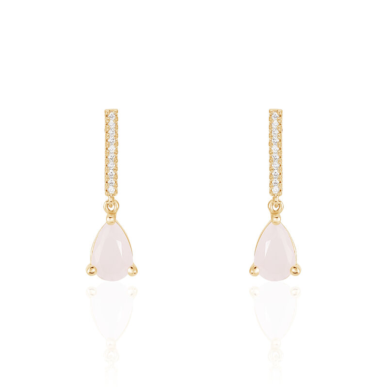Boucles D'oreilles Plaque Or Goutte - Spannringe Damen | OROVIVO