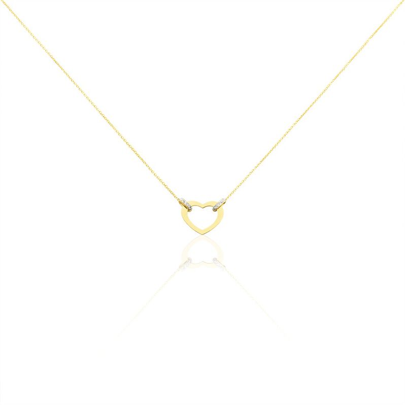 Collier Or Jaune Ajuga - Spannringe Damen | OROVIVO