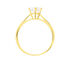 KRAPPE 6 Damen Ring Gold 375 (9 Karat) Zirkonia Wei&szlig; 2,35 ct