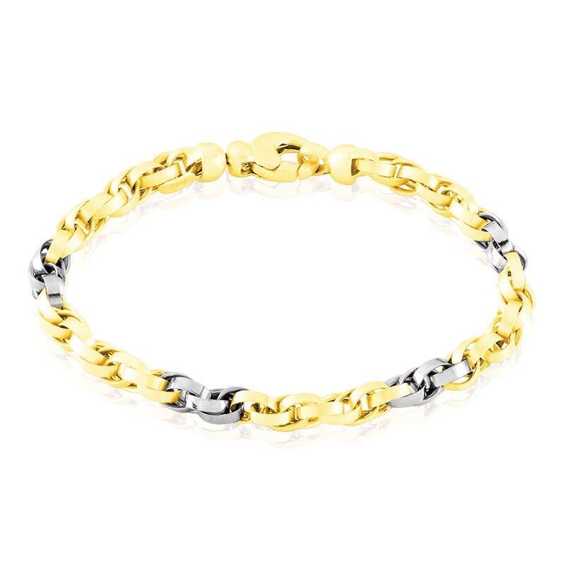 Damenarmband Gold 585 Bicolor  - Armketten Damen | OROVIVO