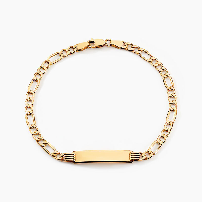 Bracelet Identitée Walt Or Jaune - Spannringe Herren | OROVIVO