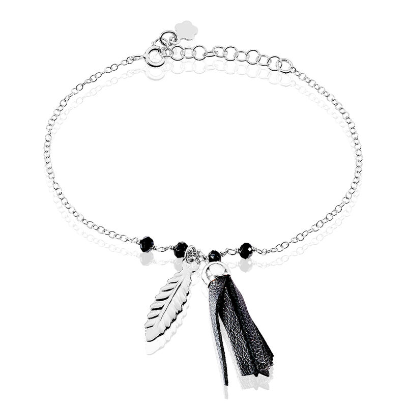 Bracelet Argent Rhodie Prisca - Spannringe Damen | OROVIVO