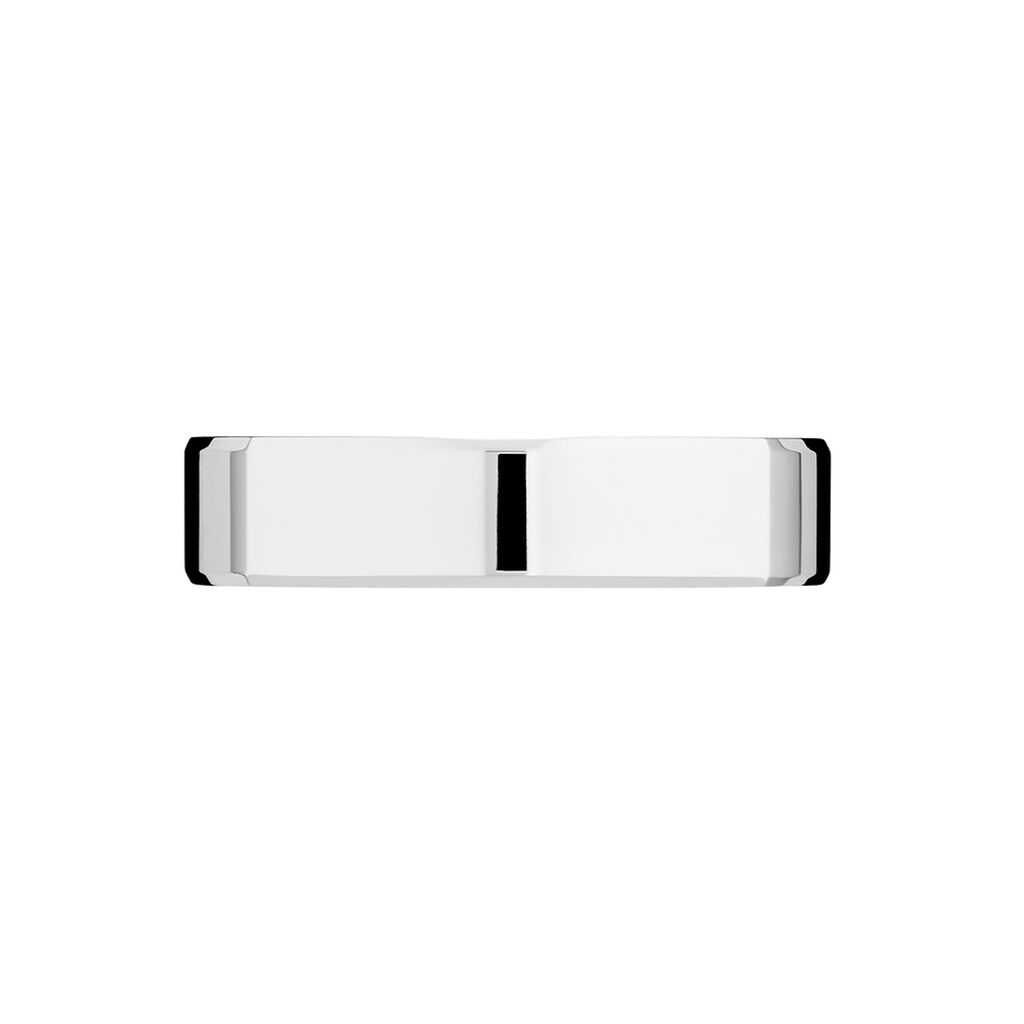 Alliance Carree Polie Or Blanc - Spannringe Unisex | OROVIVO